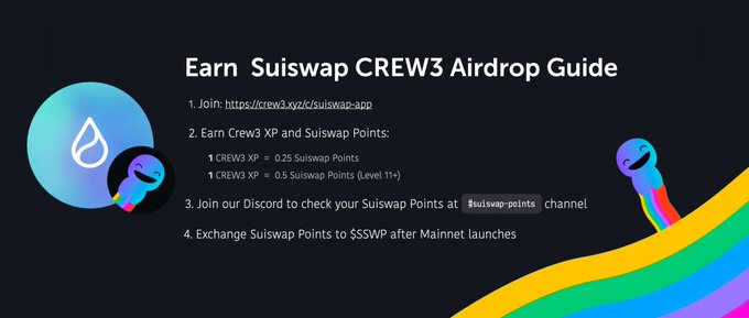 【明牌空投】Suiswap Crew3任务